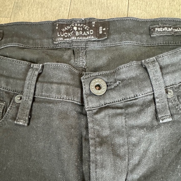 Lucky Brand Jeans Brooke Jean Legging Black Women's 29 - Picture 3 of 9